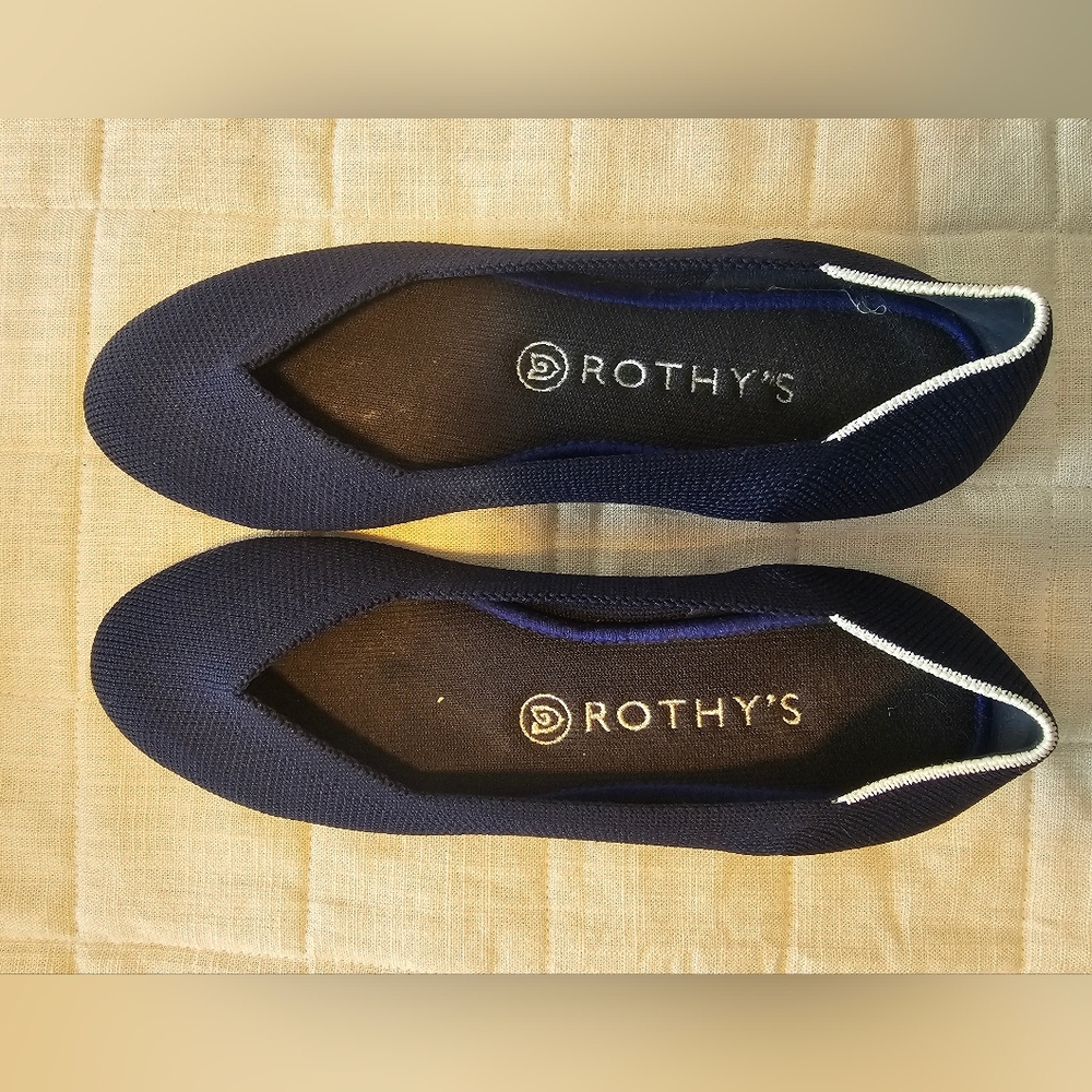 Rothy's Navy Women's Flats | Size 8